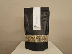 Streu Bergkräuter – Mischung mit Salbei, Thymian, Kamille, Melisse, Rosenblüten, Pfefferminz und Baldrian