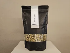 Streu Kopfbalsam | kmfort Streu Kopfbalsam – Mischung mit Mädesüss, Melisse, Pfefferminz, Kamille, Hopfen, Orangenblüten und Tonkabohne
