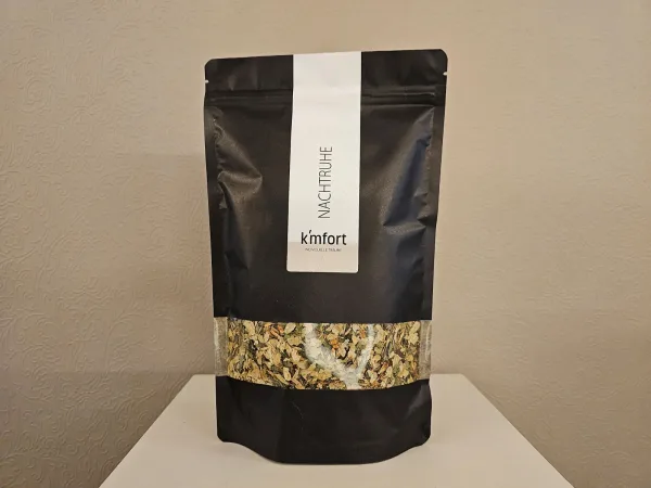 Streu Nachtruhe – Kräutermischung mit Zimtrinde, Melisse, Baldrian, Hopfen, Orangenblüten und Styrax